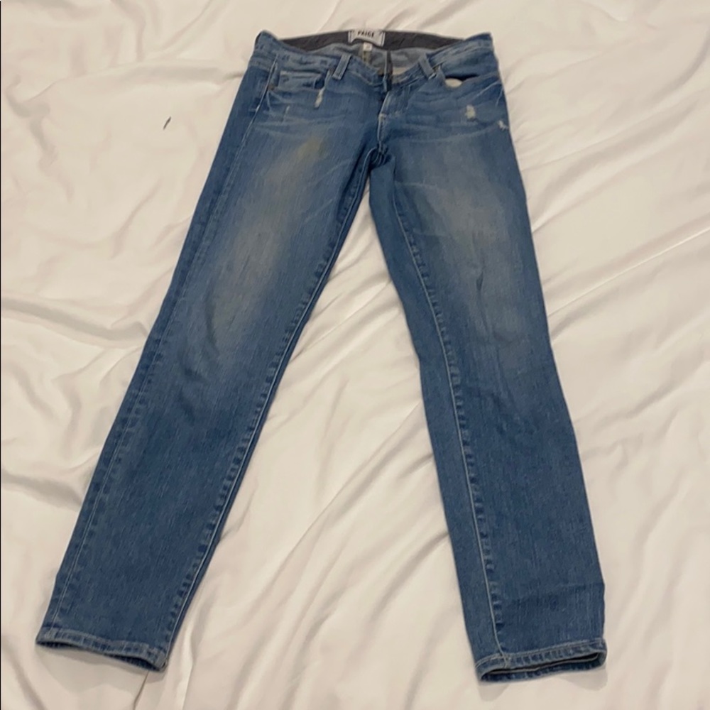 Paige Skinny Jeans Denim